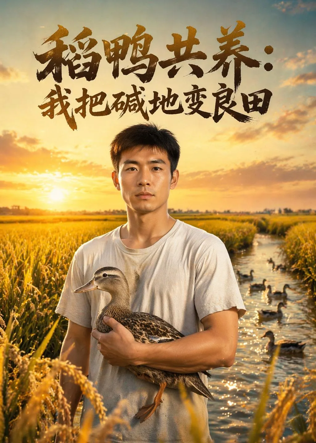 稻鸭共养：我把碱地变良田